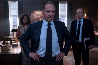 Naomie Harris as Moneypenny, Ralph Fiennes as M and Rory Kinnear as Tanner are likely to return, even as James Bond does not. Photo: Metro Goldwyn Mayer Pictures