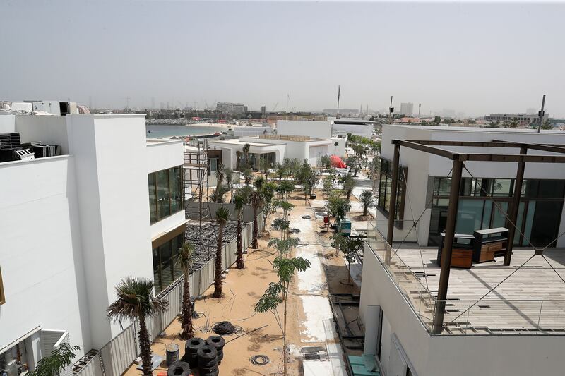 J1 Beach is set across 500 metres of shoreline in Jumeirah 1. All photos: Pawan Singh / The National