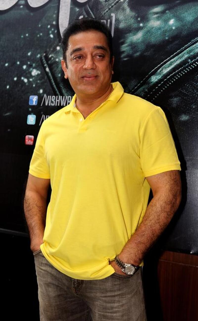 The actor Kamal Haasan. AFP Photo