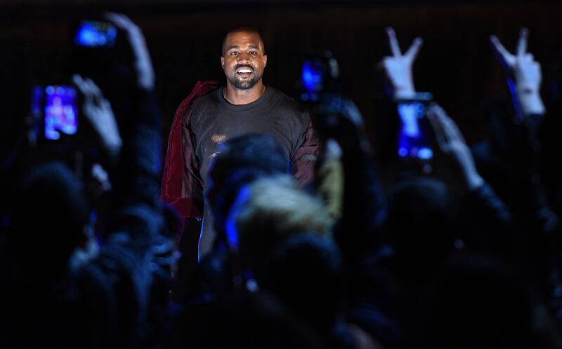 The rapper formerly known as Kanye West has changed his name to Ye. AFP
