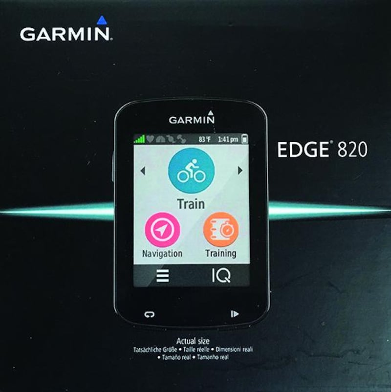 Garmin Edge 820. Courtesy Garmin