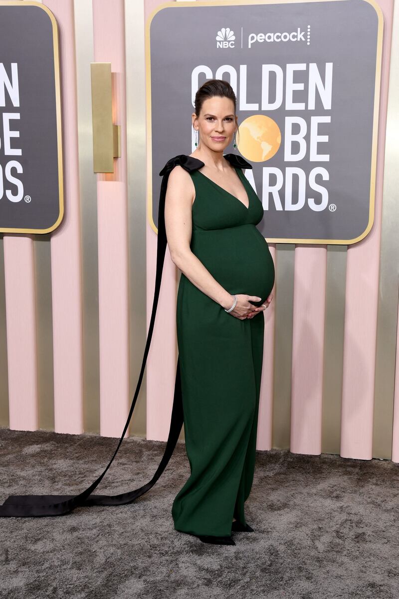 Hilary Swank. Getty Images 
