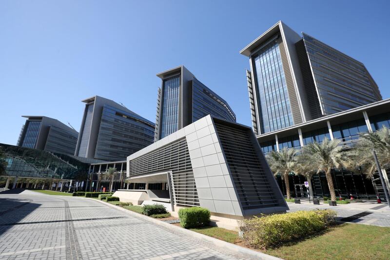 Abu Dhabi, United Arab Emirates - November 14, 2019: Tour around new Sheikh Shakhbout hospital. Thursday the 14th of November 2019. Sheikh Shakbout Medical City, Abu Dhabi. Chris Whiteoak / The National