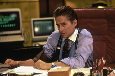 Michael Douglas's 'Wall Street' offers lessons on how financial markets work and how investors can benefit from calculated risks. Photo: Studios