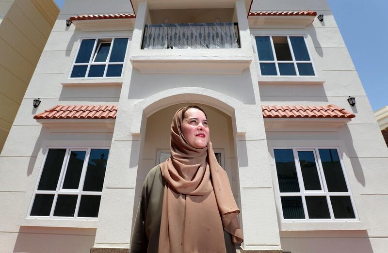 Fujairah, United Arab Emirates - June 13, 2019: Tamara Tagliapietra, the centre manager. Dimensions Centre for special needs children in Fujairah gets a new place and will move by the end of the month. The new place has been provided by Hamad bin Mohammed Al Sharqi Humanitarian Works Foundation. Thursday the 13th of June 2019. Fujairah. Chris Whiteoak / The National
