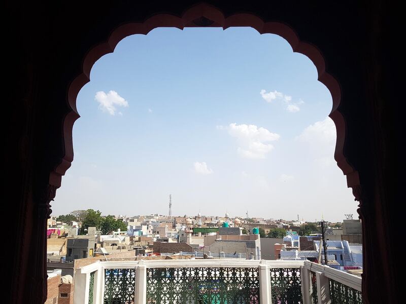 A view of old Bikaner from a rooftop in the heart of the city. Charukesi Ramadurai