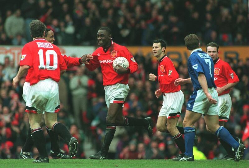 3) Andy Cole (Newcastle United, Manchester United, Blackburn Rovers, Fulham, Manchester City, Portsmouth, Sunderland). 187 goals in 414 appearances. Getty