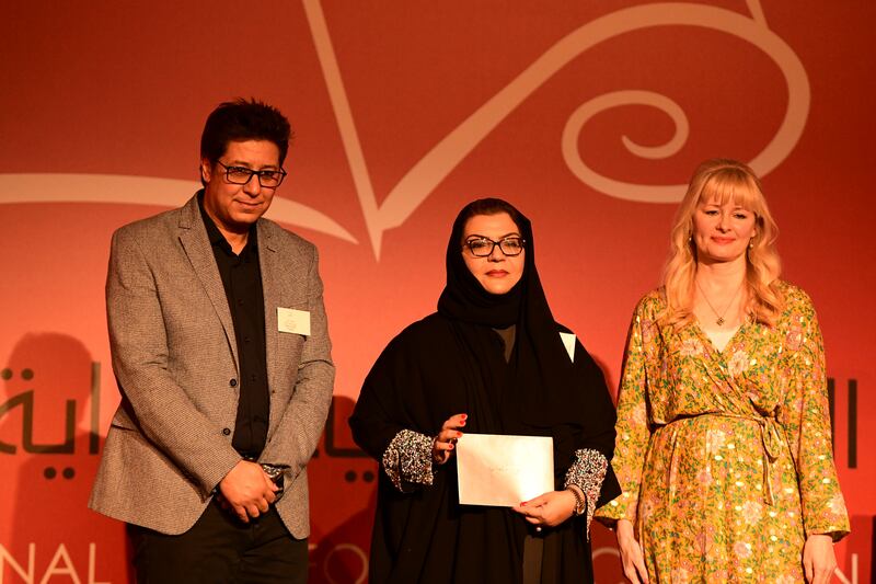 All runners-up win $10,000, including Oman’s Bushra Khalfan for 'Dilshad'.
