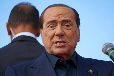 Mr Berlusconi was tested for the virus after going on holiday to Sardinia, which has reported a rise in infections. EPA