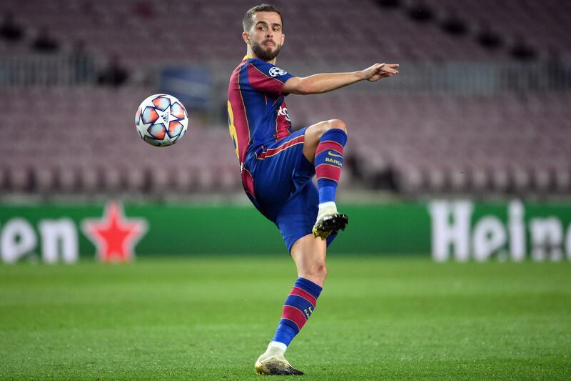 Miralem Pjanic, 6 – A frustrating evening for Pjanic who, while looking dangerous going forward, didn’t do enough to dominate in the middle. Doesn’t seem to be clicking when playing alongside Busquets.  AFP