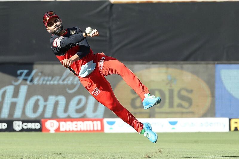 Virat Kohli captain of Royal Challengers Bangalore during match 33 of season 13 of the Dream 11 Indian Premier League (IPL) between the Rajasthan Royals and the Royal Challengers Bangalore held at the Dubai International Cricket Stadium, Dubai in the United Arab Emirates on the 17th October 2020.  Photo by: Ron Gaunt  / Sportzpics for BCCI