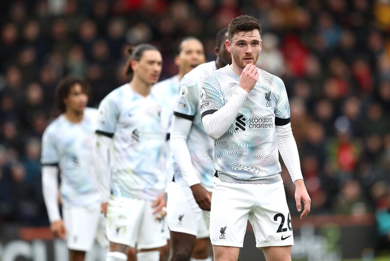 Andy Robertson - 6 Almost put Liverpool ahead with a well taken shot that was saved in the 13th minute. Struggled to deal with the pace and trickery of Ouattara.


PA