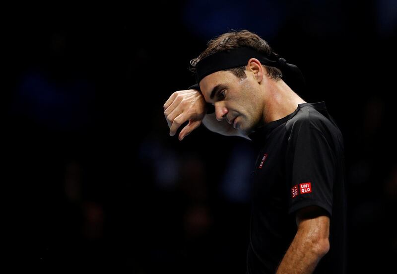 Roger Federer, 38, found it tough going against 21-year-old Greek Stefanos Tsitsipas in their semi-final and lost in straight sets. Reuters