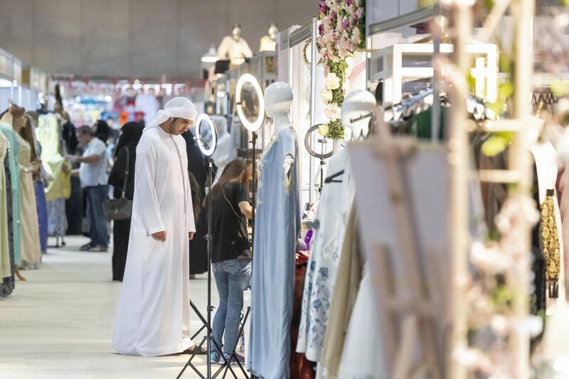 ABU DHABI. UNITED ARAB EMIRATES. 29 MAY 2019. The Ramadan market at ADNEC. (Photo: Antonie Robertson/The National) Journalist: Saeed Saeed. Section: National.