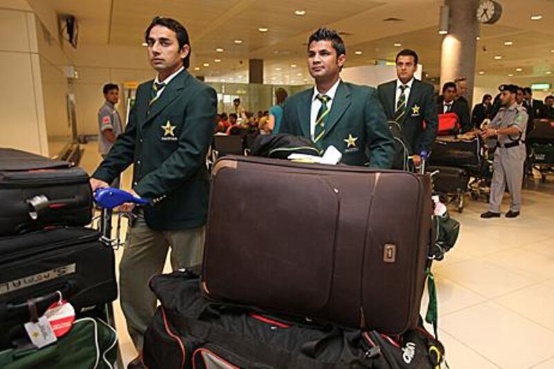Pakistan’s national cricket team arrive in Abu Dhabi early yesterday with a hope to revive their flagging fortunes and avoid controversy.