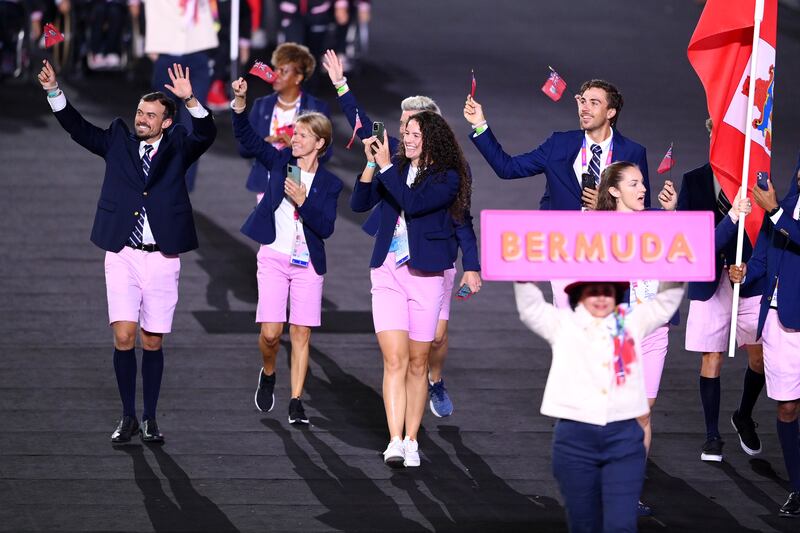 Team Bermuda. Getty Images