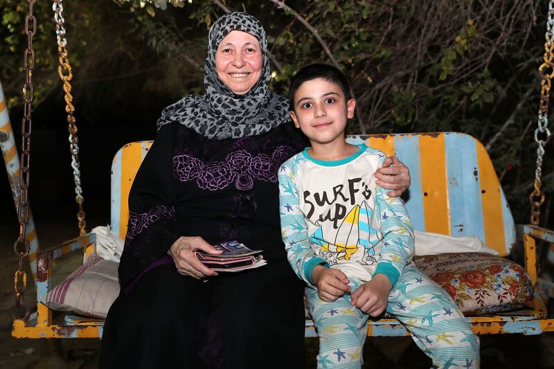 Muneefa with grandson Abdullah Al Khatib, 10, is cherishing another Ramadan in the UAE.
