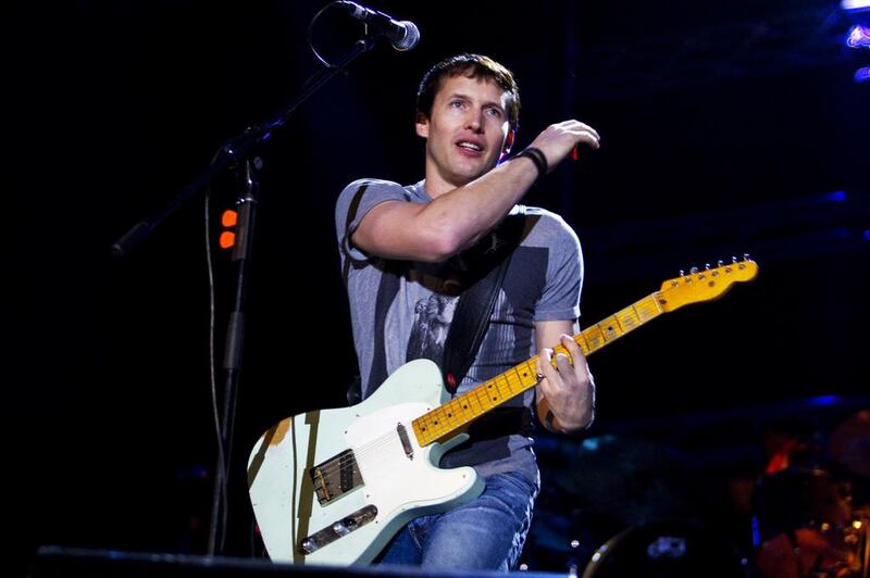 When you think of jazz, James Blunt is probably not the first name to come to mind. Then again, if you have been living in the UAE the last five years you would think otherwise. The British singer has performed at the Dubai Jazz Festival twice already (2009 and 2012) and is set to headline it once again when the festival returns next February. Sarah Dea / The National