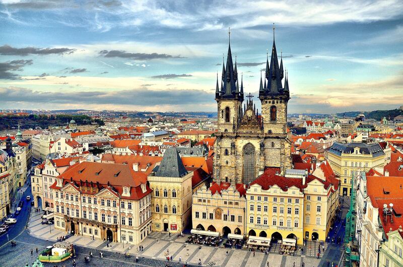 Prague castle. Getty Images