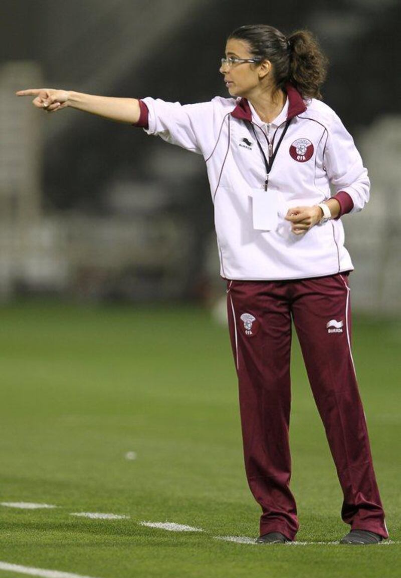 Helena Costa. AFP Photo / HO / Qatar Olympic Committee