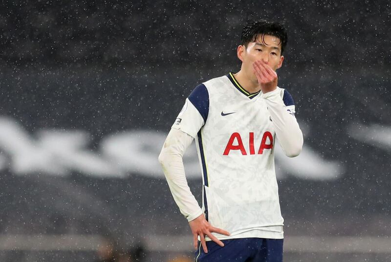 Son Heung-min (Tottenham) - £140,000. Reuters