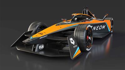 McLaren's Gen3 Formula E car. Photo: Formula E
