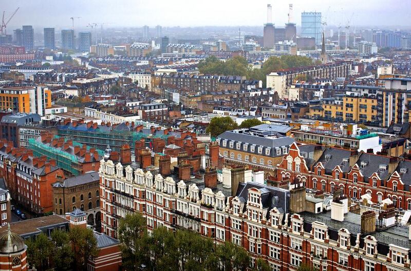 The proposed mansion tax could have a major effect on Middle Eastern investors who have been steadily buying up prime London property. Above, London’s Battersea residential area. Simon Dawson / Bloomberg News