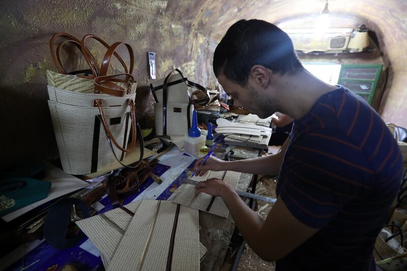 The Tunis handbags are made with stipa tenacissima, a green-grey needlegrass and they are exported to Europe and the US. Tunisia’s crafts industry contributes about 3.9 per cent to gross domestic product. 