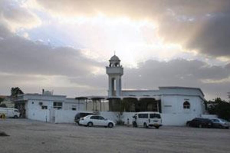 The mosque in Al Shabiat, in Dubai's Al Qusais district, where four-year-old Moosa Mukhtiar Ahmed was raped and murdered.