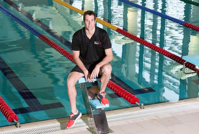 Troyden Prinsloo has competed at the highest level and is now focused on helping swimming grow in the UAE. Courtesy: Fit Republik