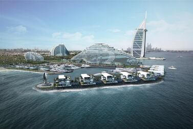 Nine new villas are set to be built next to the Burj Al Arab by 2021. Courtesy Fam Properties 