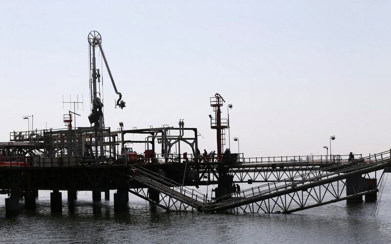 An oil pier is seen at Benghazi port, Libya, October 3, 2017. REUTERS/Esam Omran Al-Fetori