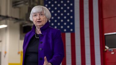 US Treasury Secretary Janet Yellen. Bloomberg