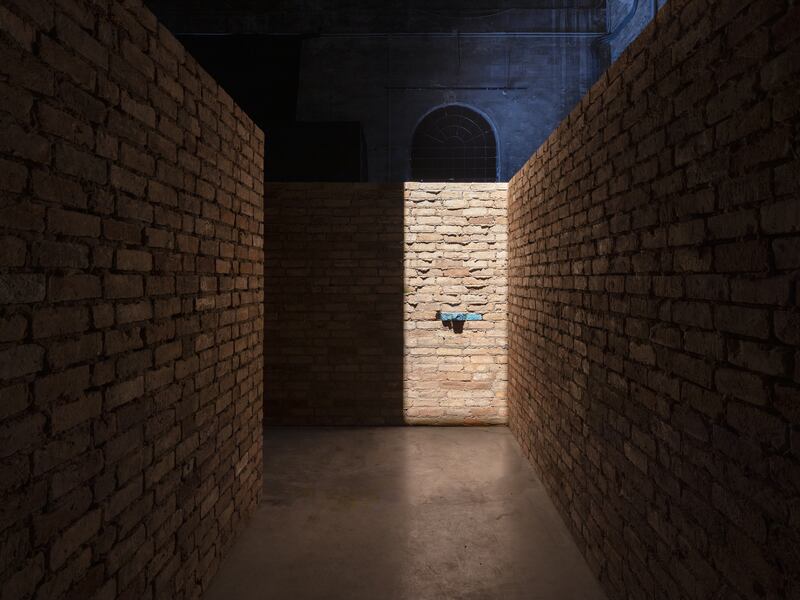 Uzbekistan's National Pavilion at Venice Biennale of Architecture is inspired by the maze-like ruins in the country's historic qala fortresses. Photo: Gerda Studio / ACDF