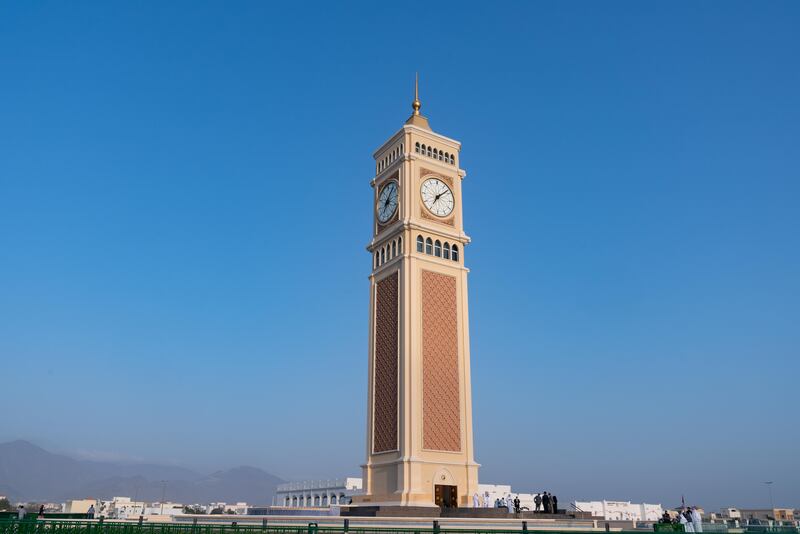 Kalba's Clock Tower Square. Wam