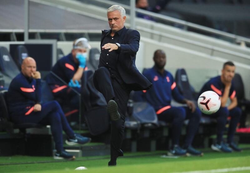 Spurs manager Jose Mourinho. Reuters