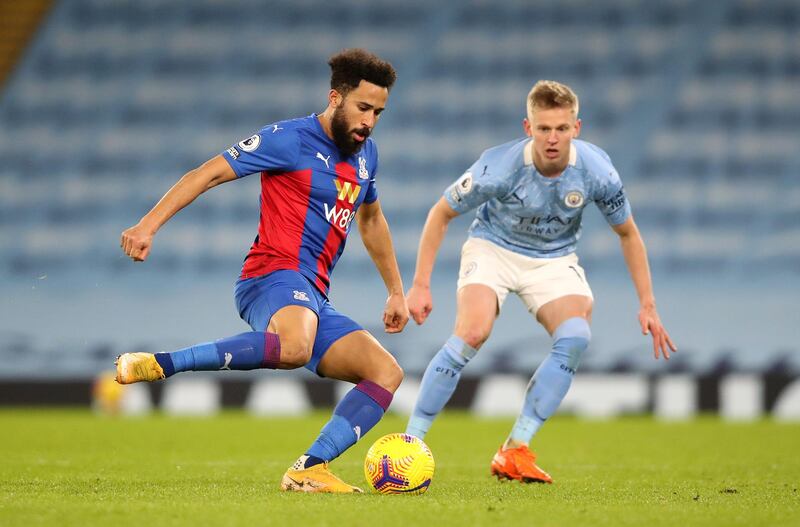 Andros Townsend 6 – Despite making a strong start to the game, the winger soon become a bit of a peripheral figure. Was replaced with 15 minutes left. Getty Images