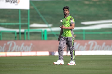 Qalandars fast bowler Ahmed Daniyal. Courtesy Abu Dhabi Cricket