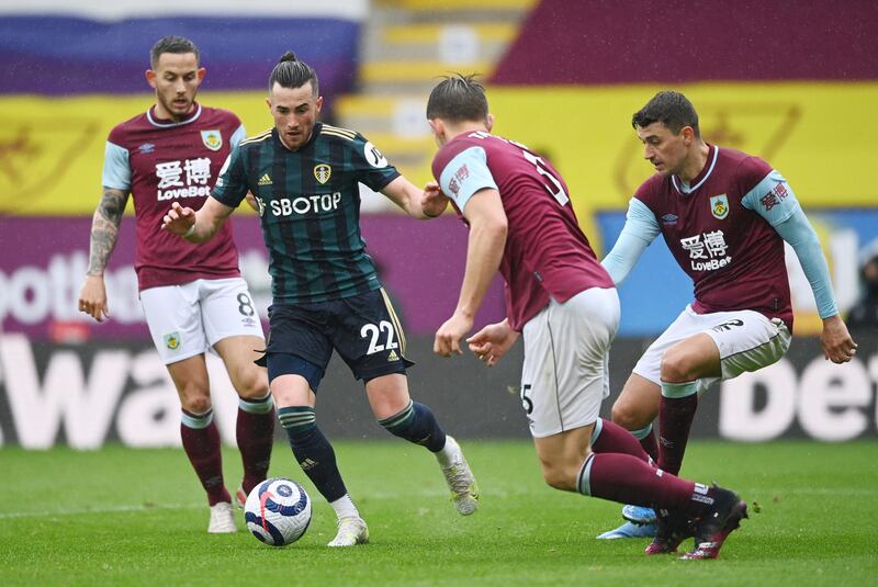 Left midfield: Jack Harrison (Leeds United) – Scored the opener and got assists for both of the substitute Rodrigo’s brace as Leeds ran riot at Burnley. Reuters