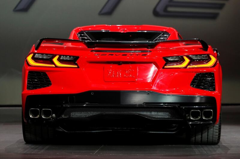 General Motors unveils the new Corvette Stingray. Reuters