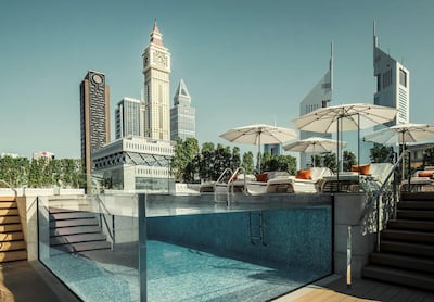 Spend a summer day lounging in the heart of the DIFC. Photo: Four Seasons