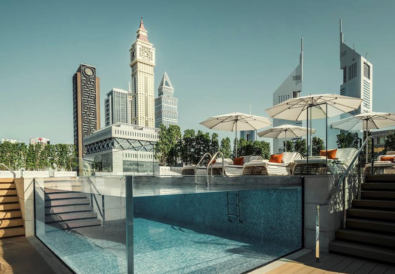 Four Seasons Hotels and Resort within the DIFC. World Cup ticket holders will be staying in surrounding countries for the tournament and flying in and out of Qatar for matches. Photo: Four Seasons Hotels and Resort