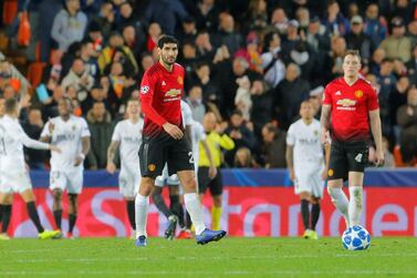 Belgium's Marouane Fellaini had a chequered stint at Manchester United. Heino Kalis / Reuters