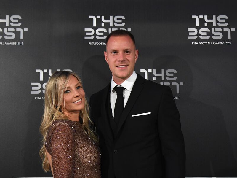 Marc-André ter Stegen attends The Best FIFA Football Awards 2019 at the Teatro Alla Scala. Getty Images