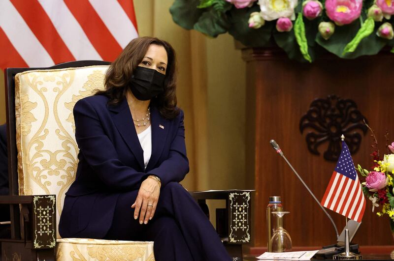 This year, US Vice President Kamala Harris was delayed in Hanoi after a reported incident related to "Havana Syndrome", which has sickened diplomats in several countries. Photo: AFP