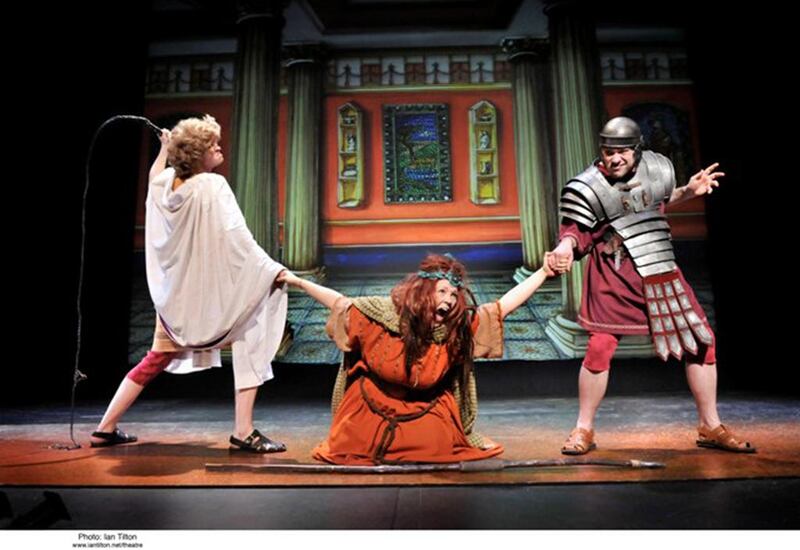 Horrible Histories: Ruthless Romans shows at Ductac until Saturday, October 26. Courtesy Birmingham Stage Company