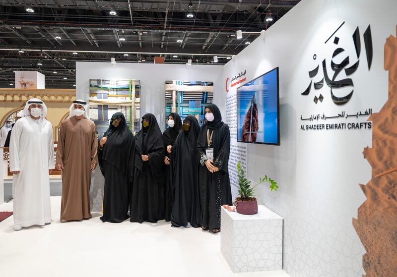 Sheikh Mohamed bin Zayed, Crown Prince of Abu Dhabi and Deputy Supreme Commander of the UAE Armed Forces, said the exhibition helps with the ‘preservation of our traditional culture and heritage’.