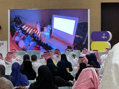 Three weeks of talks, discussions and activities, as well as workshpos, are taking place at the King Abdulaziz Centre for World Culture (Ithra) in Dhahran, Saudi Arabia. Photo: Tanween