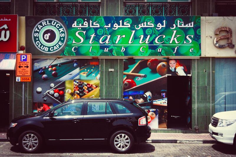 Best of Dubai Shop Names looks at stores like Starlucks, which is a quirky take on Starbucks. Jalal Abuthina / Inside Dubai