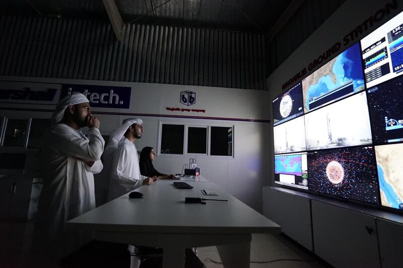 The satellite was built by Marshall Intech in Dubai